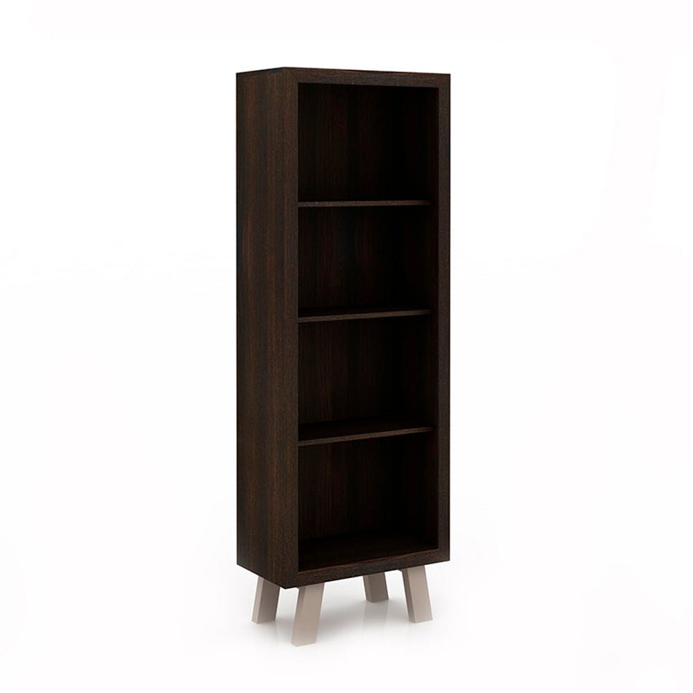 Biblioteca Tijuana Habano 60 cm con Entrepaños - Bibliotecas | Bylmo