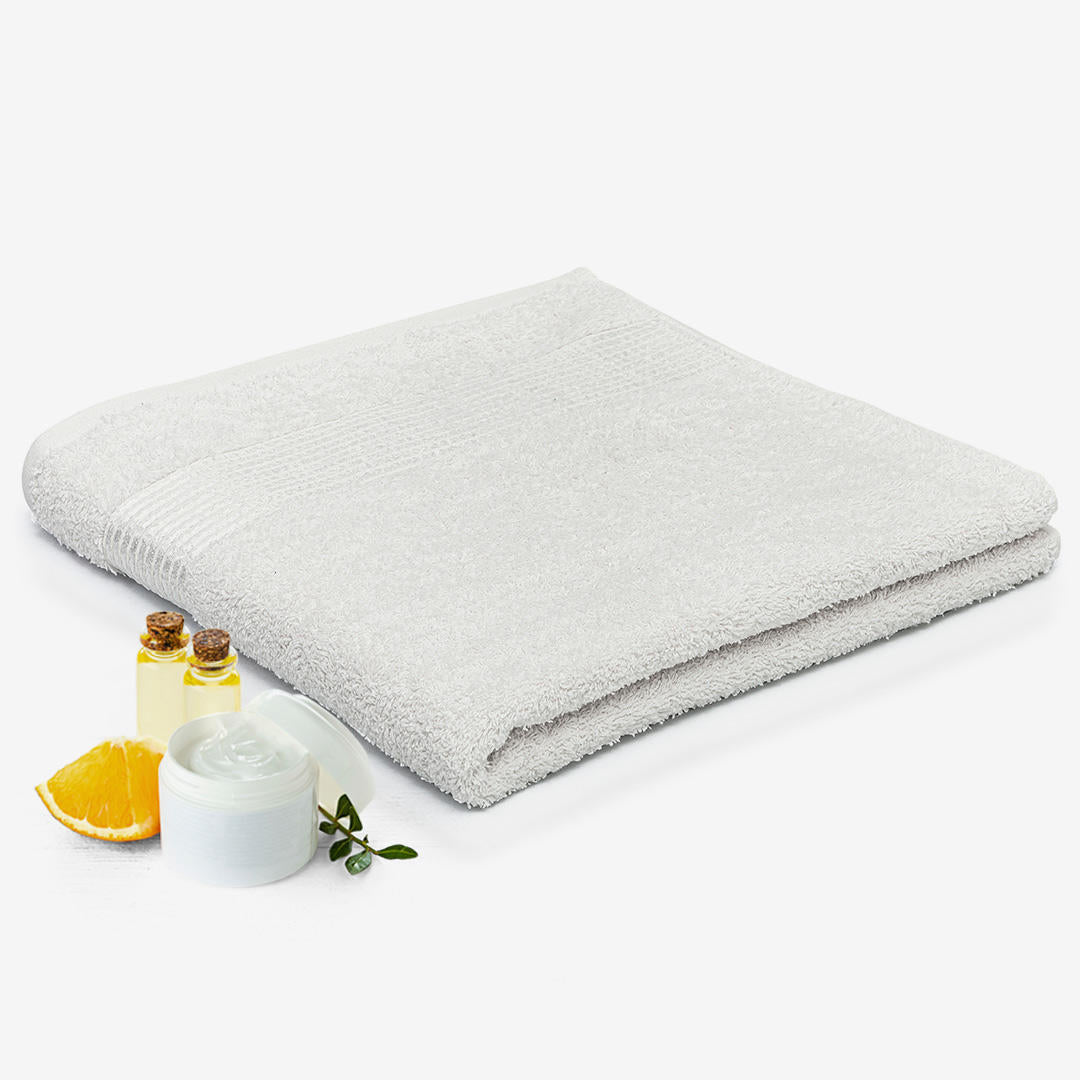 Toalla Blanco 70x140cm para el Cuerpo Fondo Entero - Toallas | Bylmo