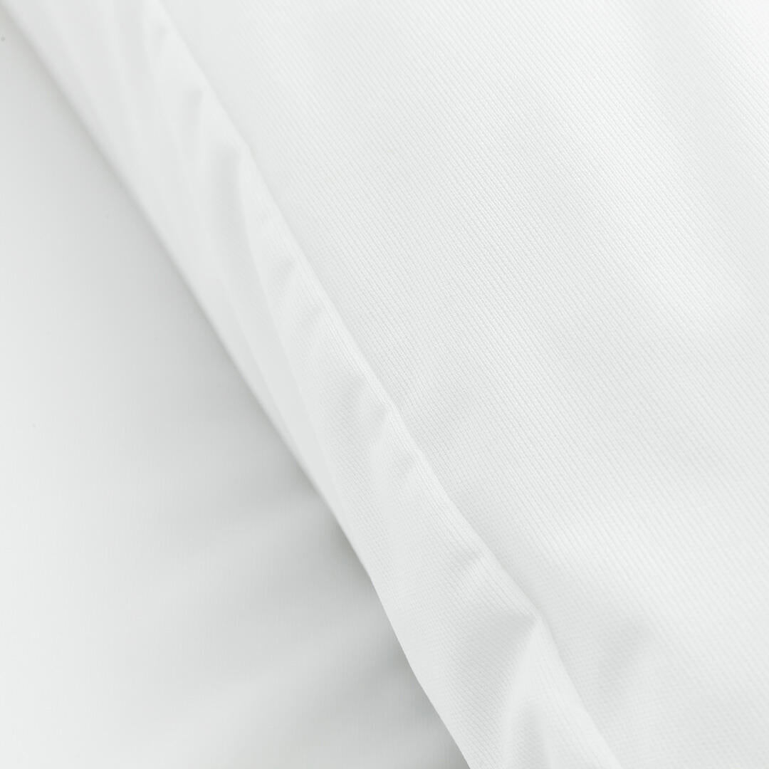 Set X 2 Fundas de Almohada Blanco 50x70cm Antifluido Fondo Entero - Ropa de Cama | Bylmo