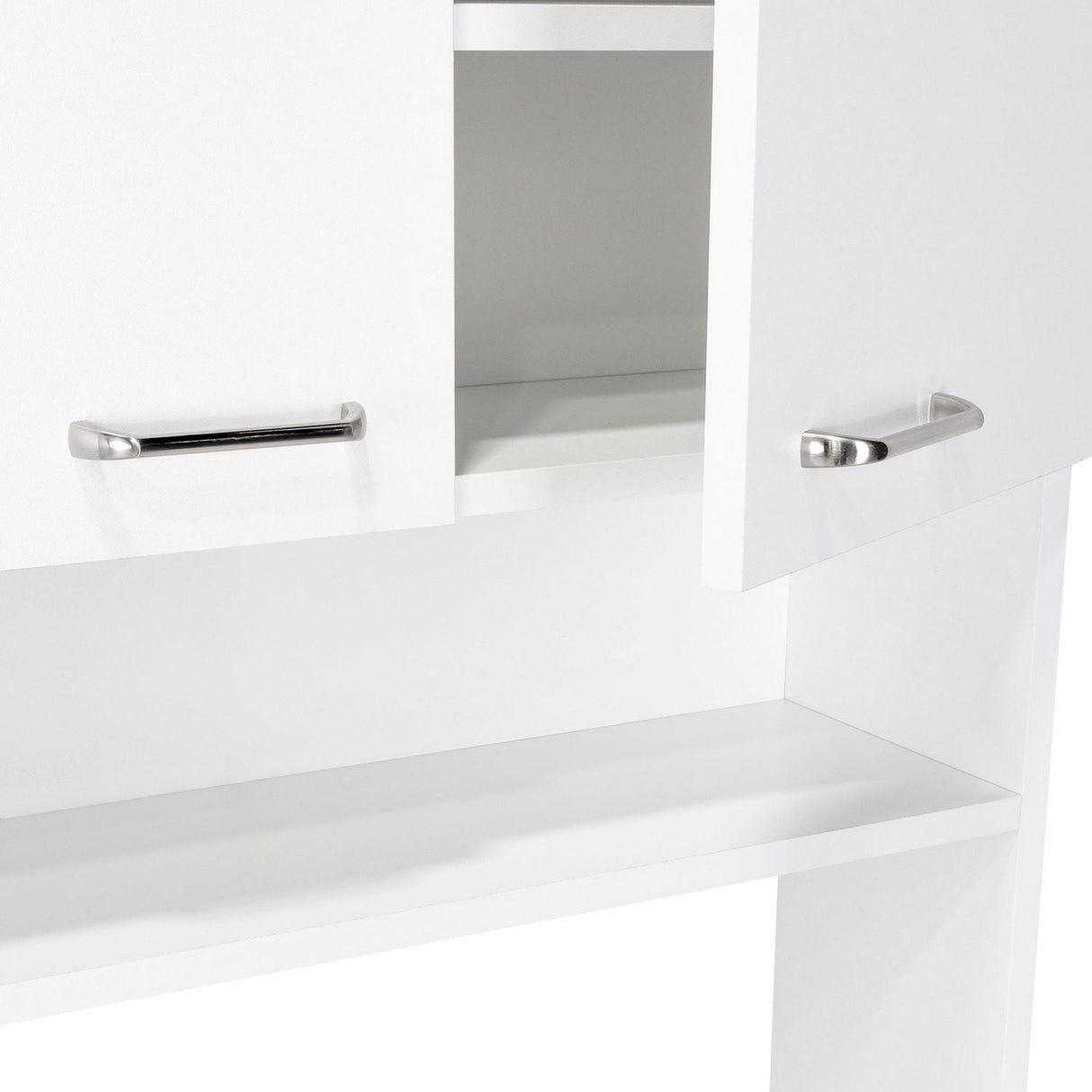 Alacena Della Plus Blanco 60x169cm con Un Entrepaño y con Cuatro Puertas - Alacenas y Muebles Microondas | Bylmo