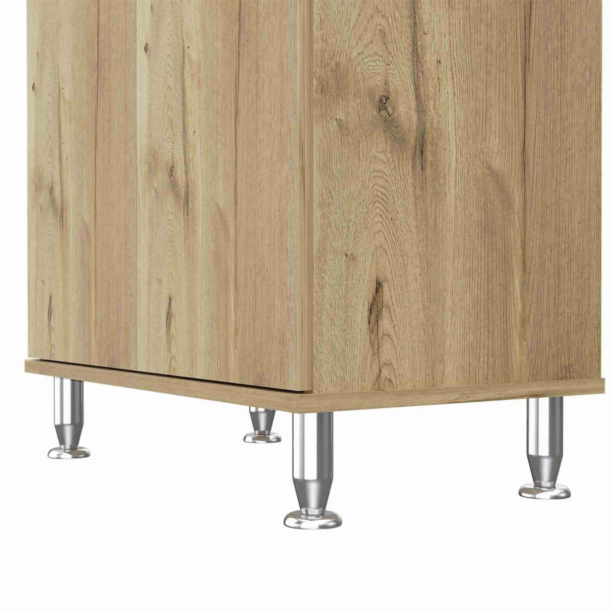 Alacena Della Duna 60 cm Con un Cajón, Entrepaños y Cuatro Puertas - Alacenas y Muebles Microondas | Bylmo