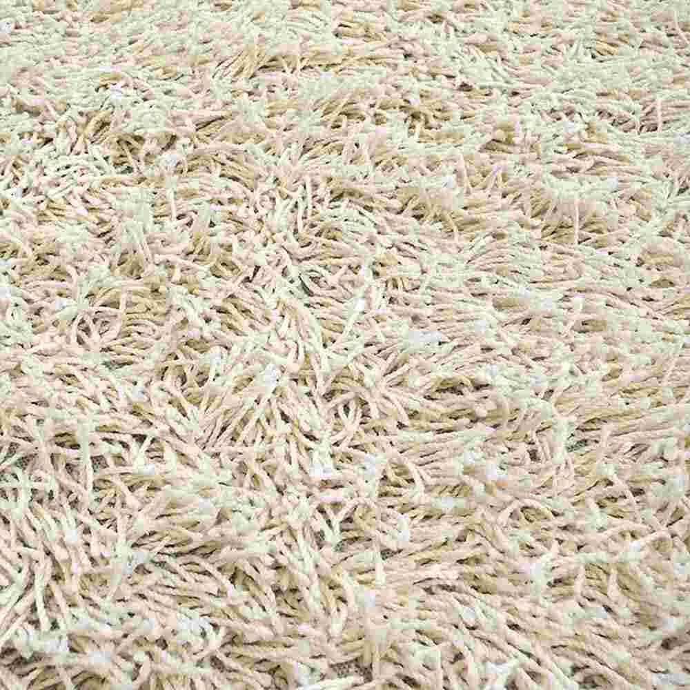 Alfombra Hawai 100 cm x 150 cm de Hogar Blanco Hueso Peludo - Tapetes y Alfombras | Bylmo