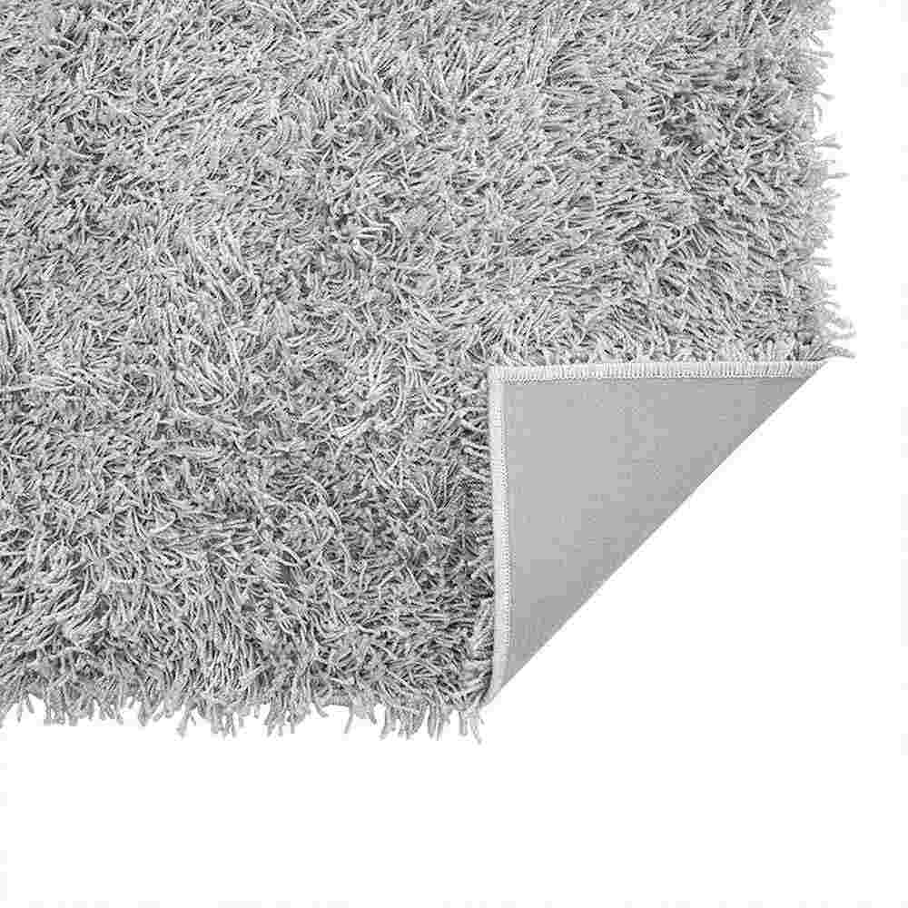 Alfombra Hawai 150 cm x 200 cm de Hogar Gris Claro Peludo - Tapetes y Alfombras | Bylmo