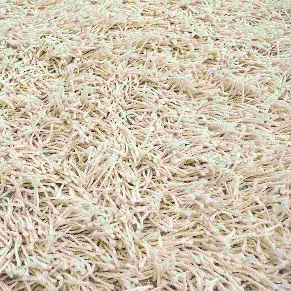 Alfombra Hawai 50 cm x 100 cm de Hogar Blanco Hueso Peludo - Tapetes y Alfombras | Bylmo
