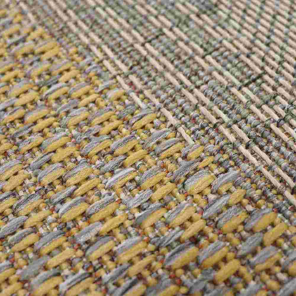 Alfombra Mystic 100 cm x 150 cm de Hogar Amarillo con Rombos - Tapetes y Alfombras | Bylmo