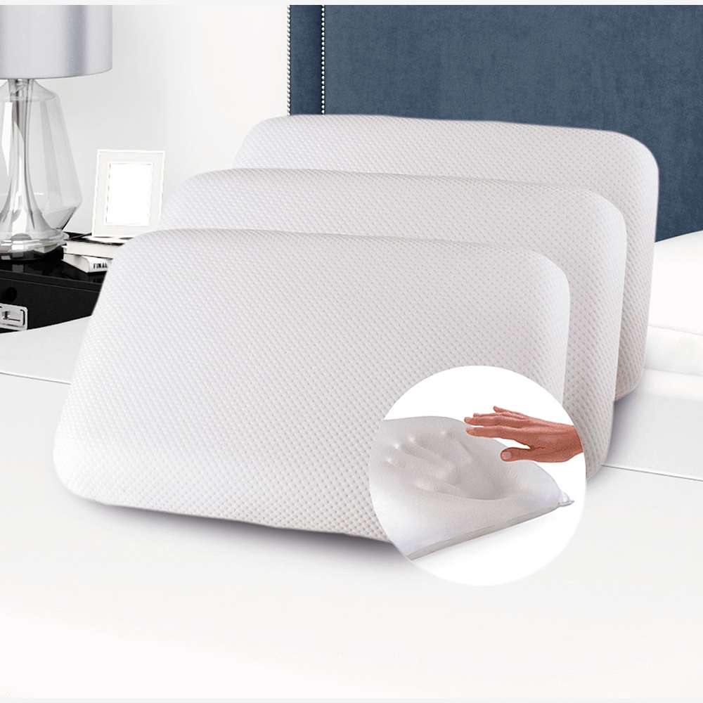 Almohada Espuma viscoelástica Blanco 60 cm Con memoria - Almohada | Bylmo