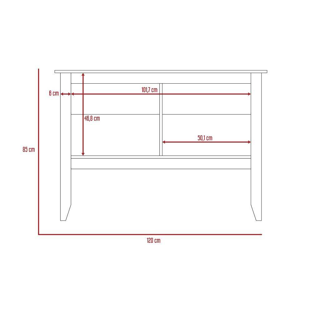 Arrimo Essential Coñac 120x85cm con Dos Compartimientos y con Patas - Bifes | Bylmo