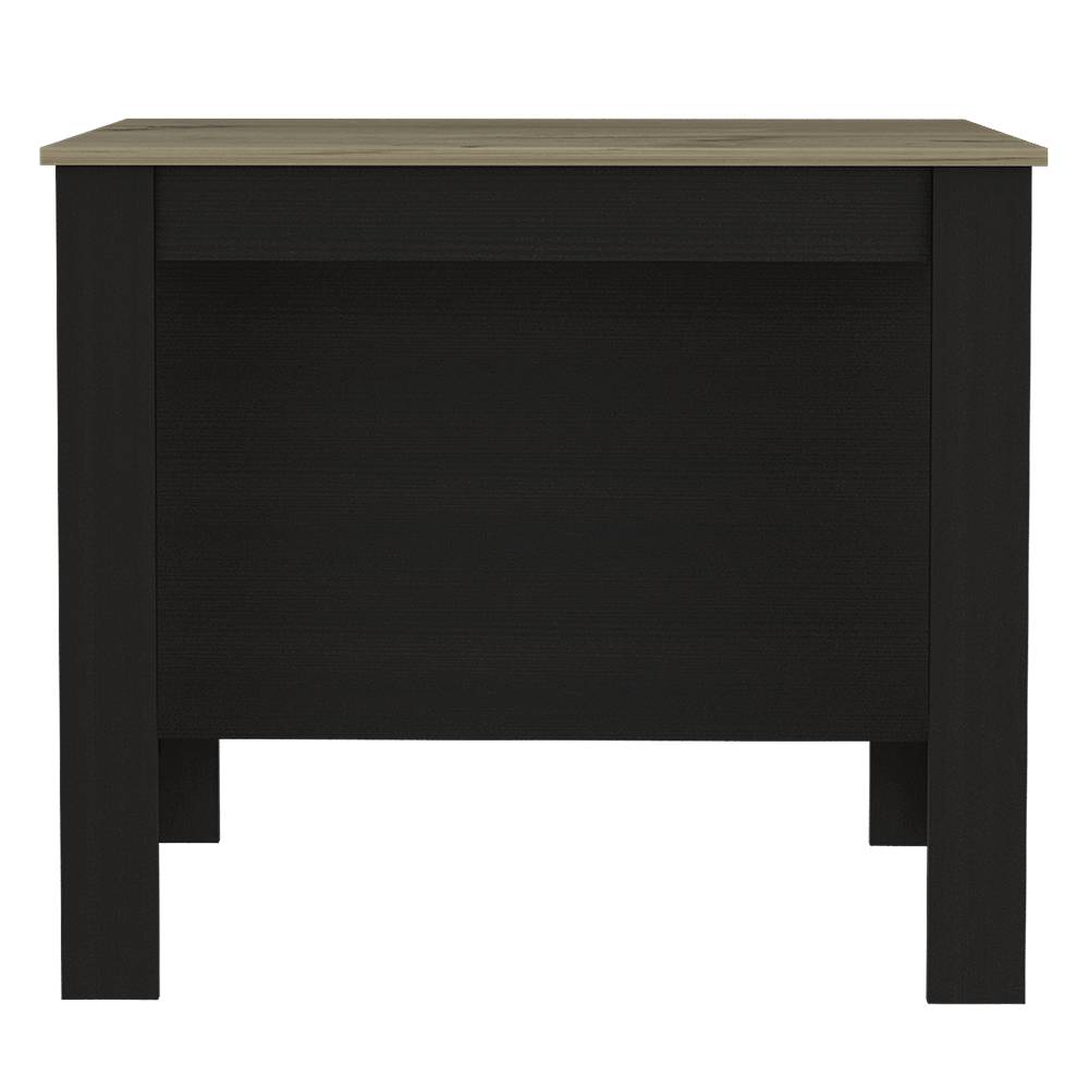 Mueble Auxiliar de Cocina Cala Wengue 103x90cm con Dos Entrepaños y Tres Compartimientos - Cocinas | Bylmo