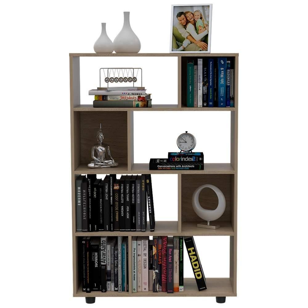 Biblioteca Indira Rovere 80.1x122.2cm con Ocho Compartimientos - Bibliotecas | Bylmo