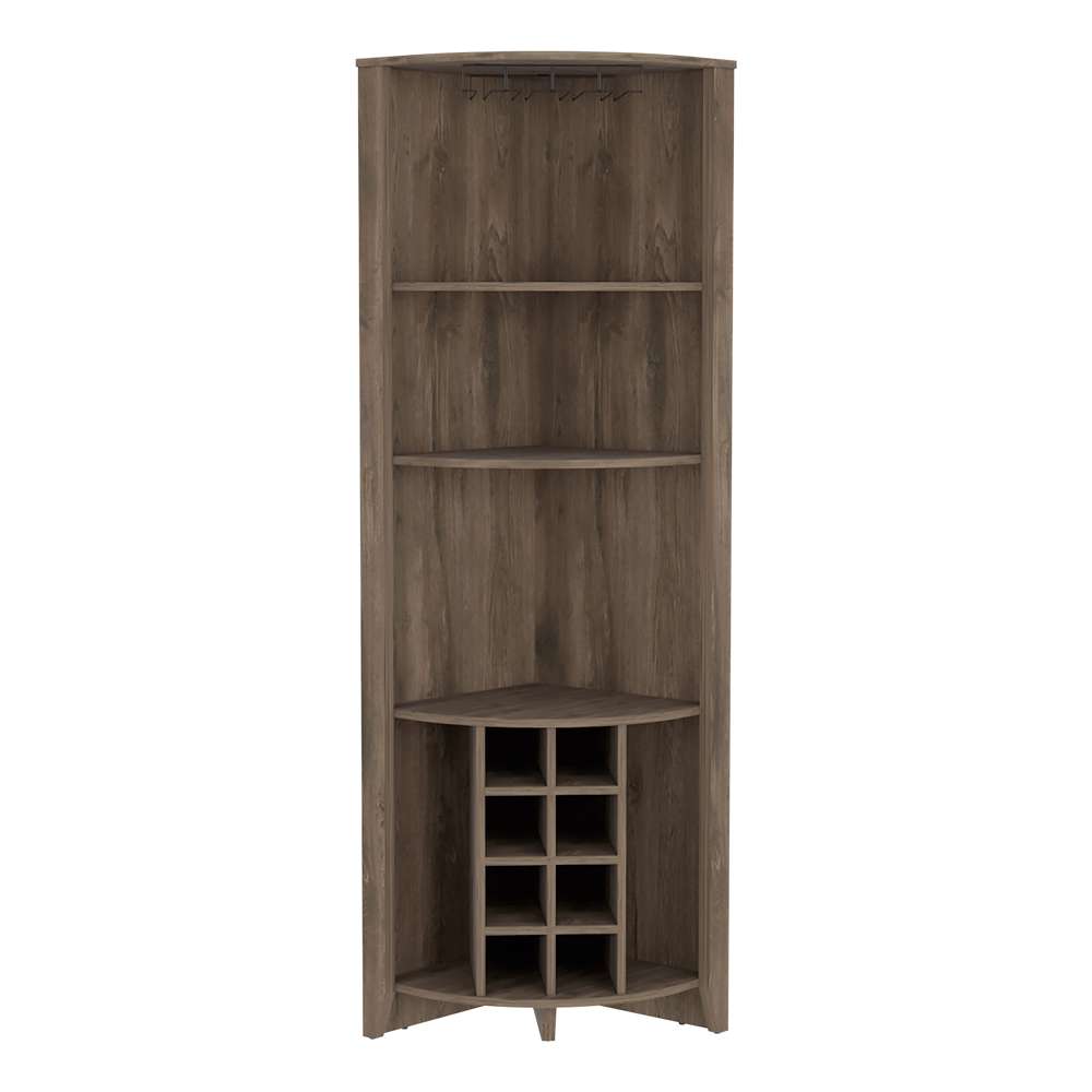 Bar Esquinero Esquinero Essential Bellota 49x180.6cm sin Cajones y con Diez Portabotellas - Bares | Bylmo