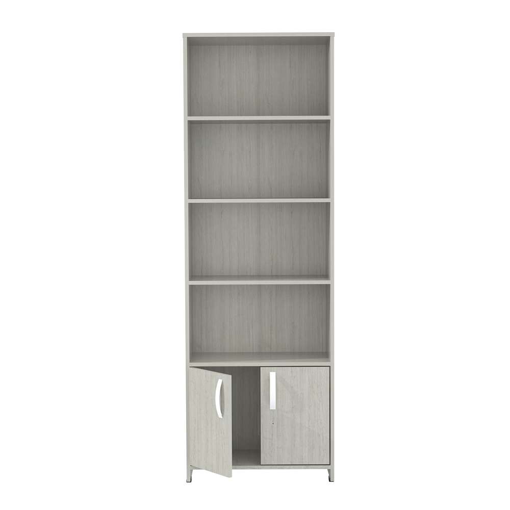 Biblioteca Chantilly 60x182cm con Cuatro Compartimientos y con Un Cajón - Bibliotecas y Estanterías | Bylmo