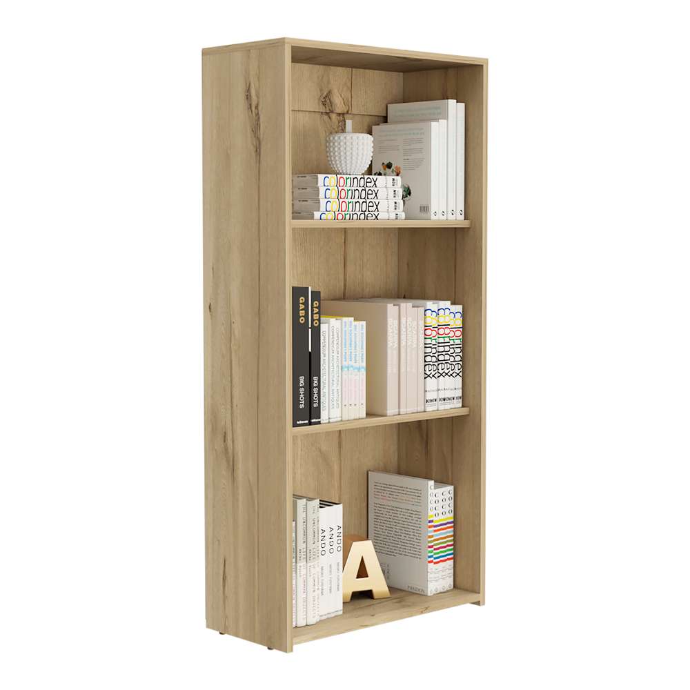 Biblioteca Kalo Duna 60x60cm con Tres Compartimientos - Bibliotecas y Estanterías | Bylmo