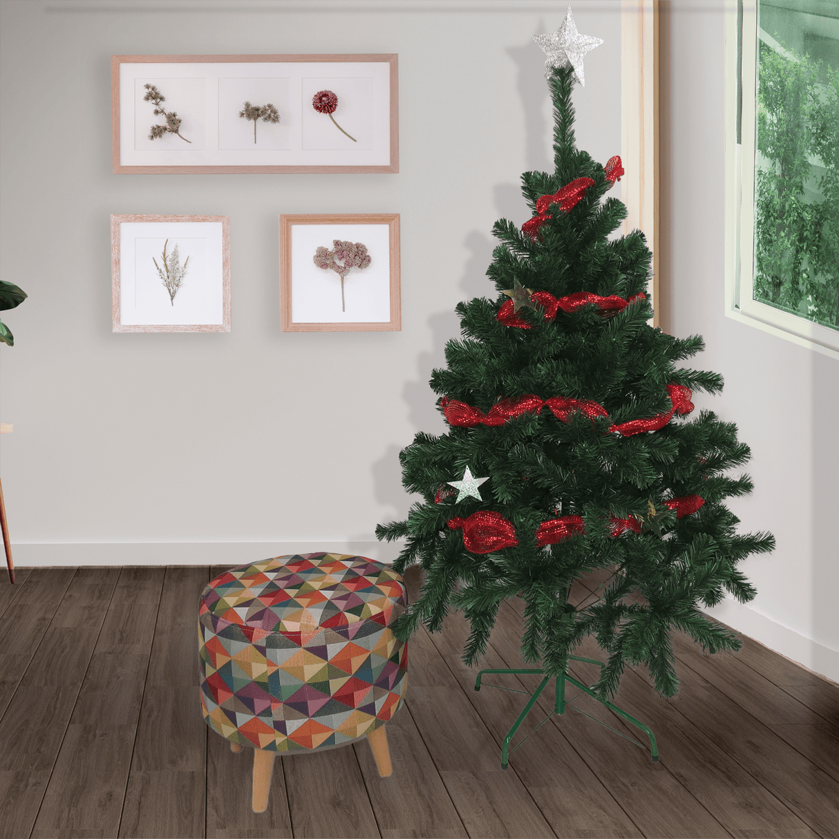 Combo navideño Árbol y Puff Colors - | Bylmo