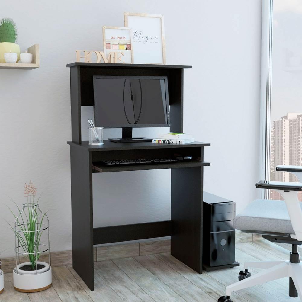 Centro de Computo 70 M Eco Wengue 69x119cm sin Cajones - Escritorios y Archivadores | Bylmo