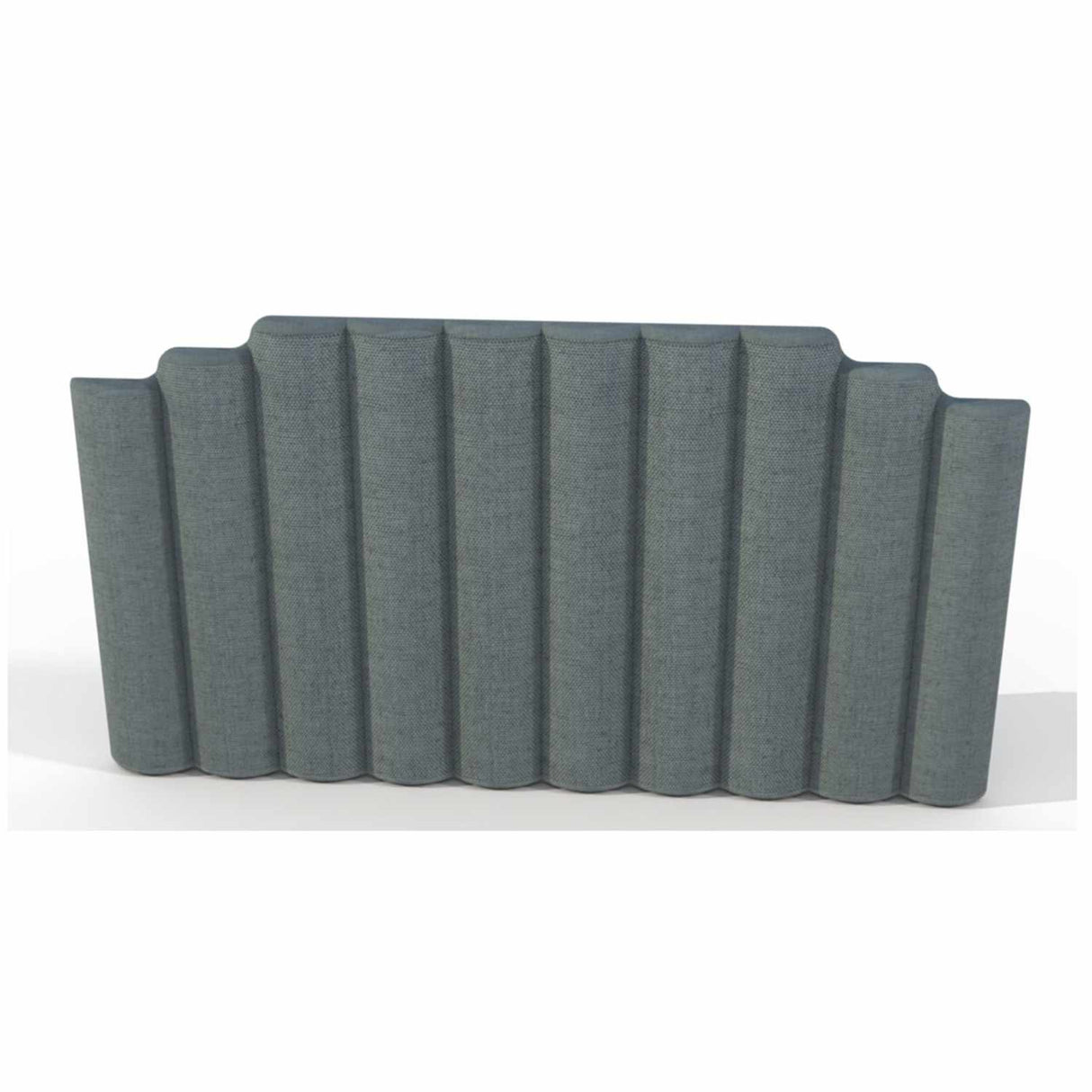 Cabecero Berlín Sencilla 100 cm Gris Flotante - Camas y Cabeceros | Bylmo
