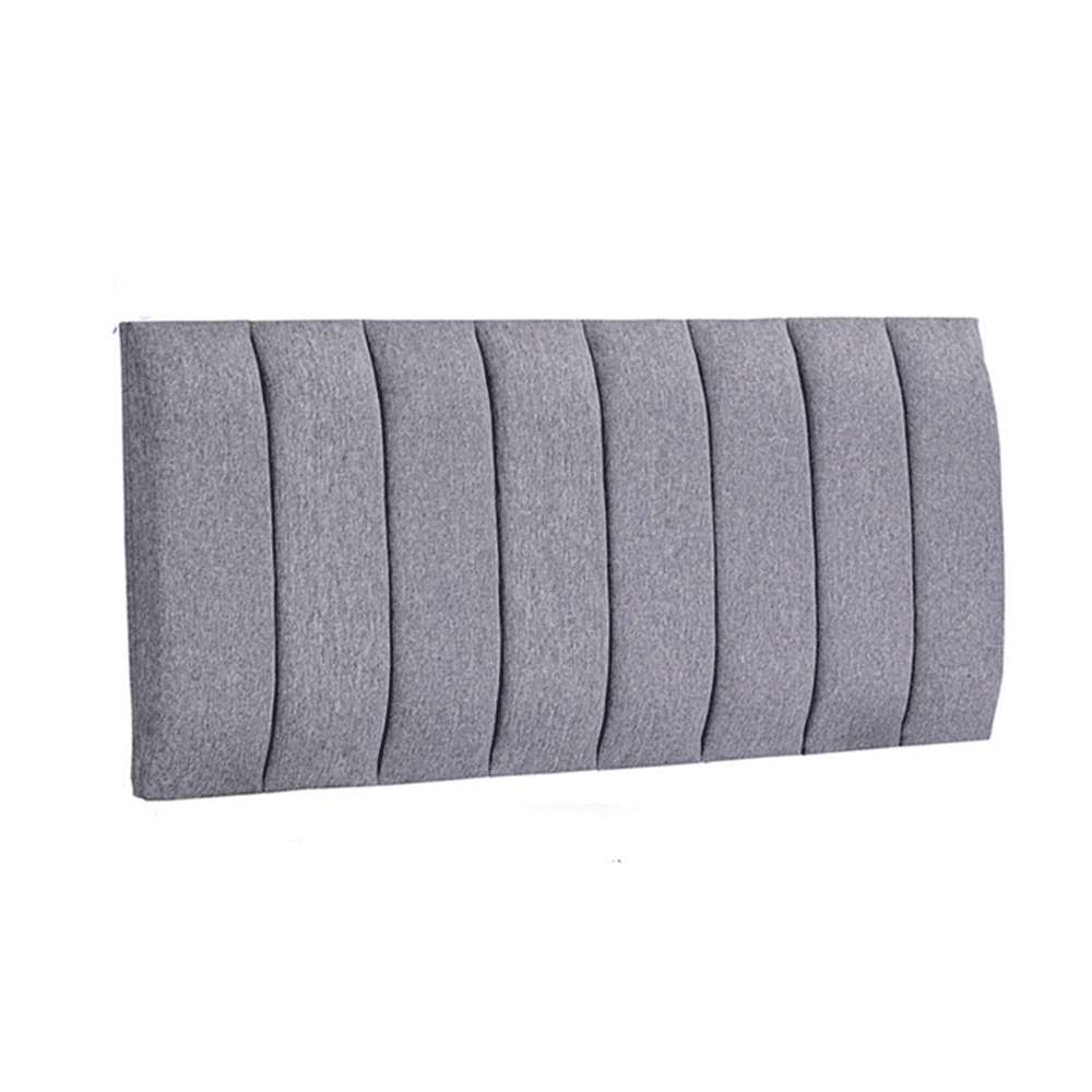 Cabecero Flotante Orvieto Sencilla 100 cm Gris Tela Resistente - Camas y Cabeceros | Bylmo