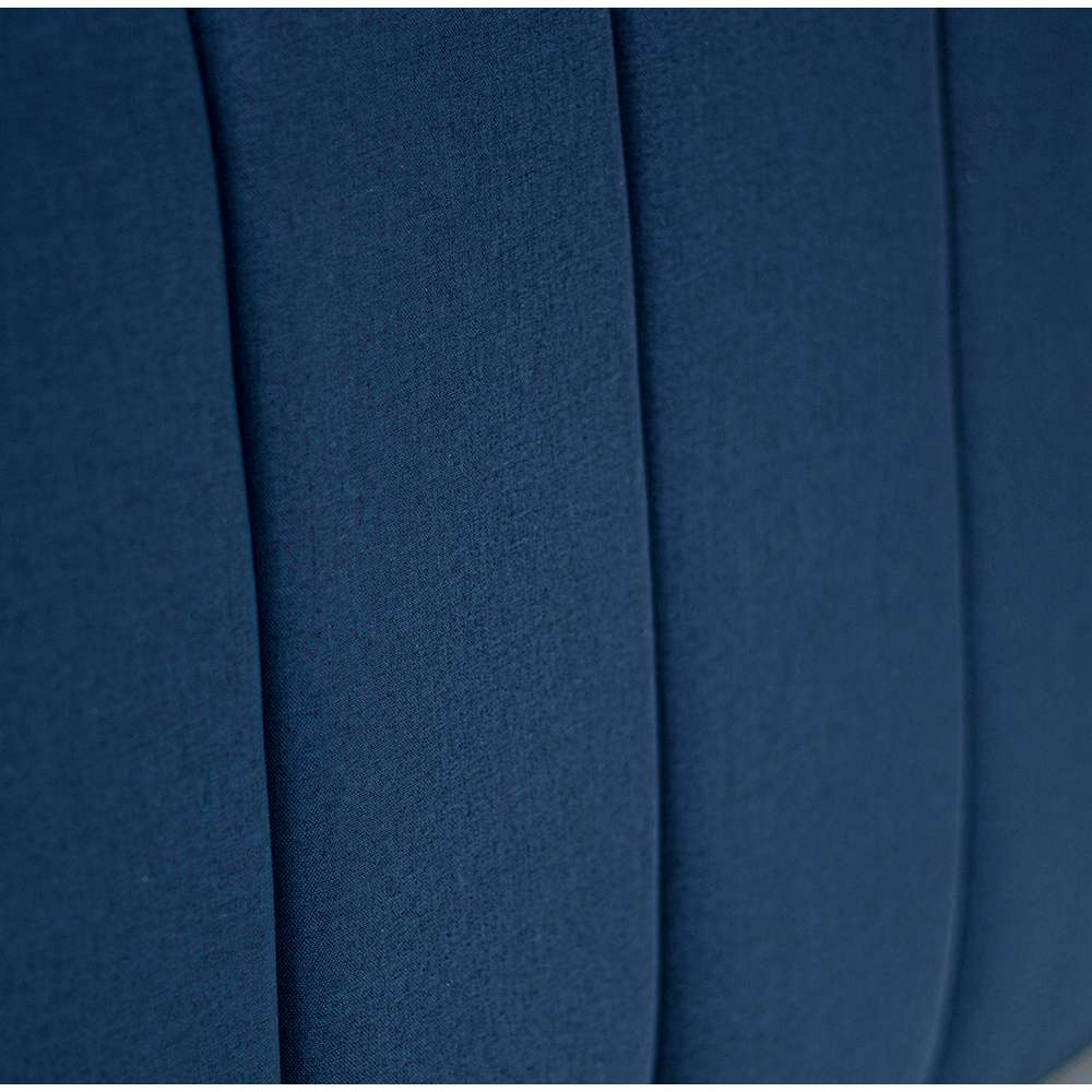 Cabecero Flotante Orvieto Sencilla 100 cm Azul Tela Resistente - Camas y Cabeceros | Bylmo