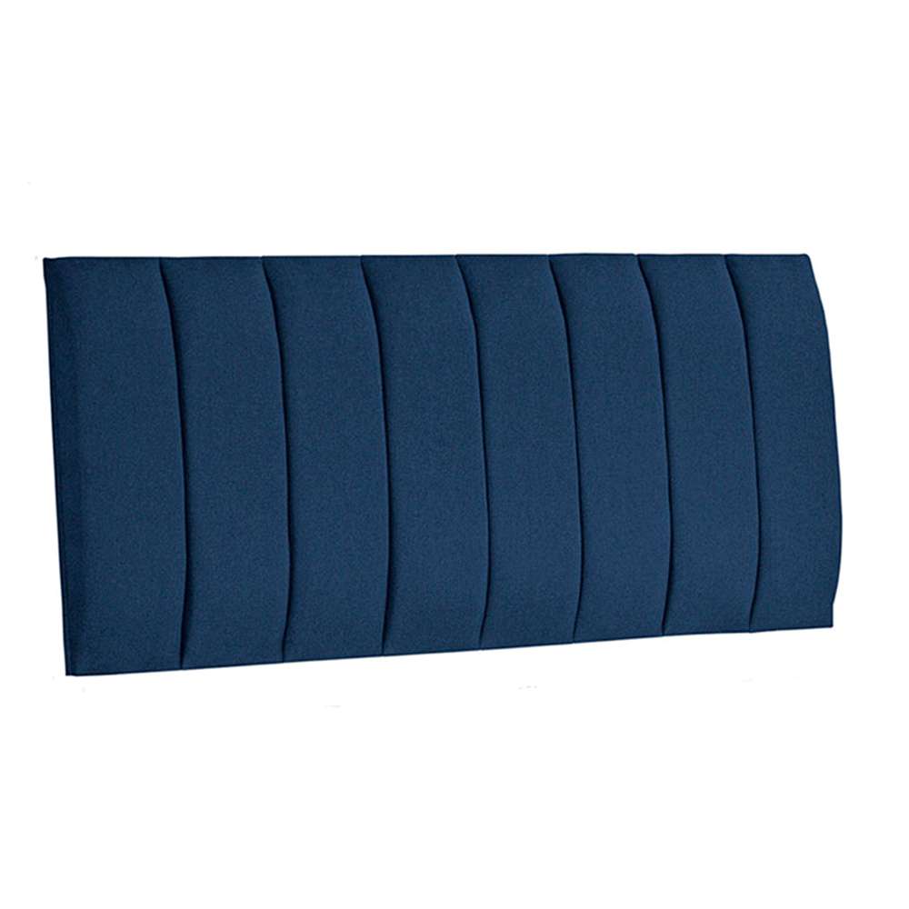 Cabecero Flotante Orvieto Semidoble 120 cm Azul Tela Resistente - Camas y Cabeceros | Bylmo