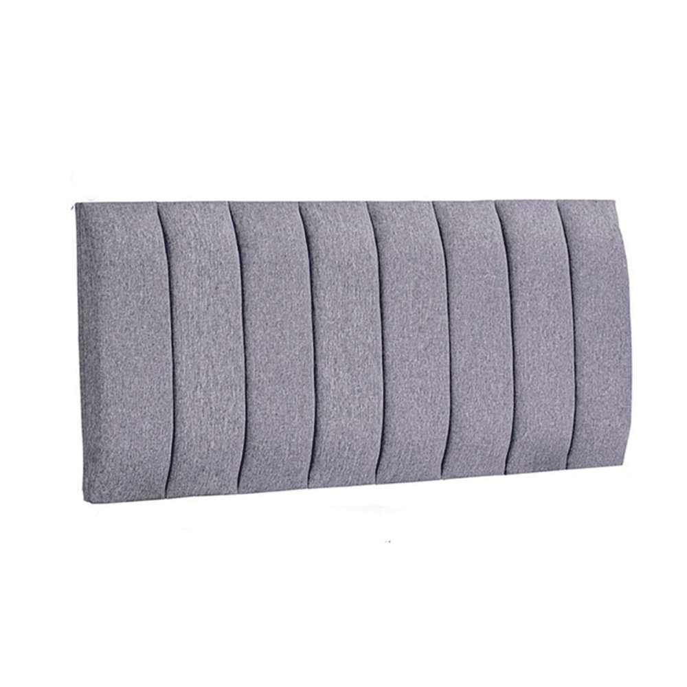 Cabecero Flotante Orvieto Doble 140 cm Gris Tela Resistente - Camas y Cabeceros | Bylmo