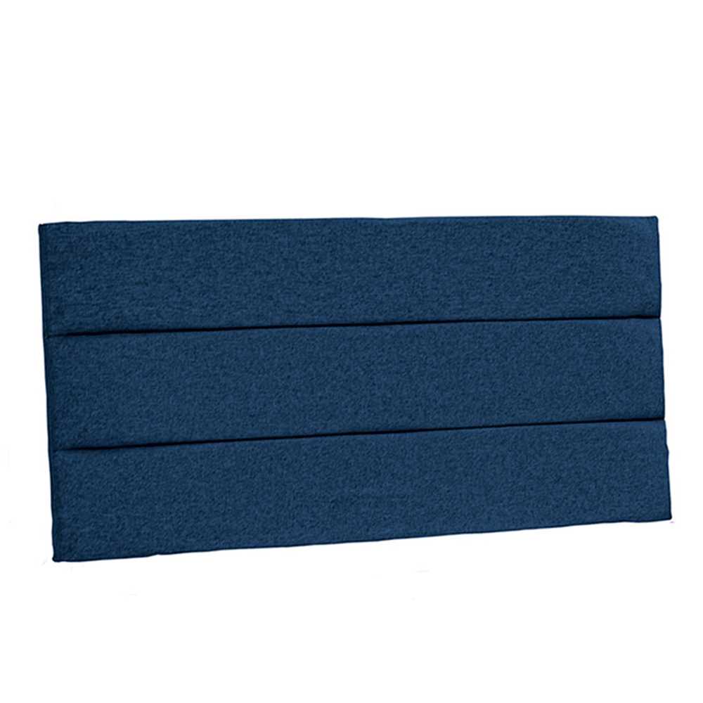 Cabecero Flotante Portofino Doble 140 cm Azul Tela Resistente - Camas y Cabeceros | Bylmo