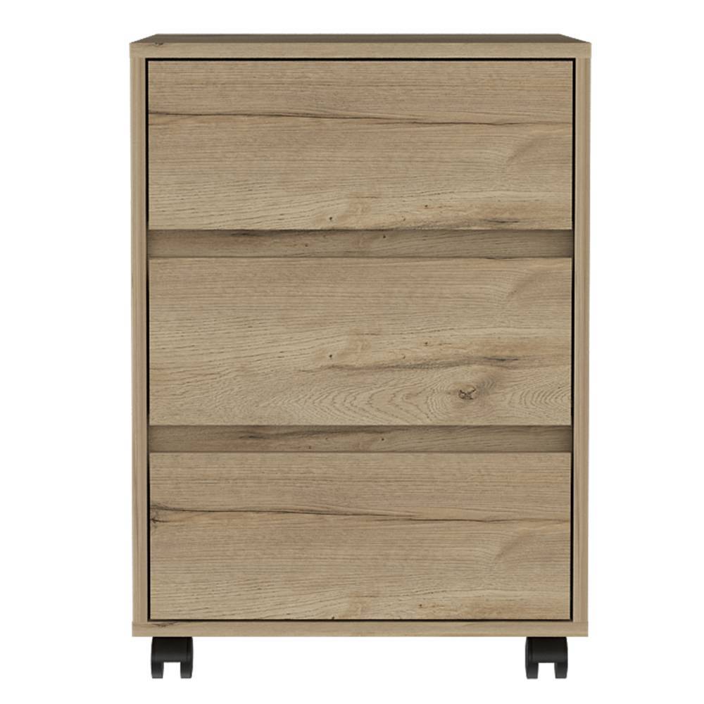 Cajonera Office Duna 46.4x66cm De Tres Hileras con Tres Cajones - Cajoneras | Bylmo