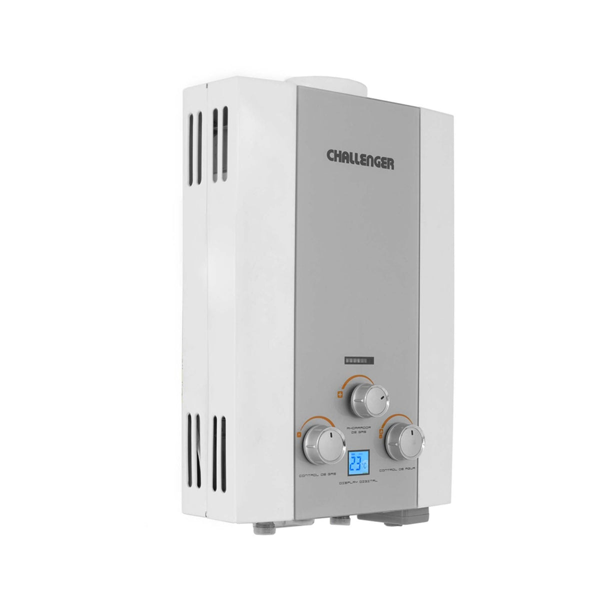 Calentador WHG 29 cm Blanco a Gas de Tiro Natural para 6 Litros - Electrodomesticos | Bylmo