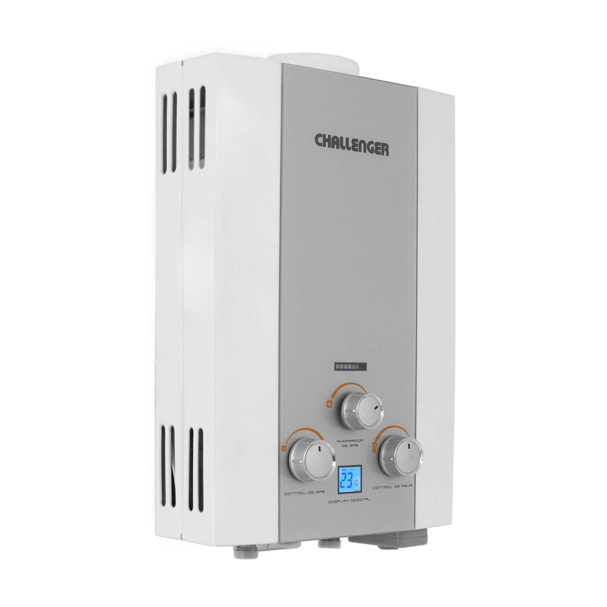 Calentador WHG 32 cm Blanco a Gas de Tiro Natural para 8 Litros - Electrodomesticos | Bylmo