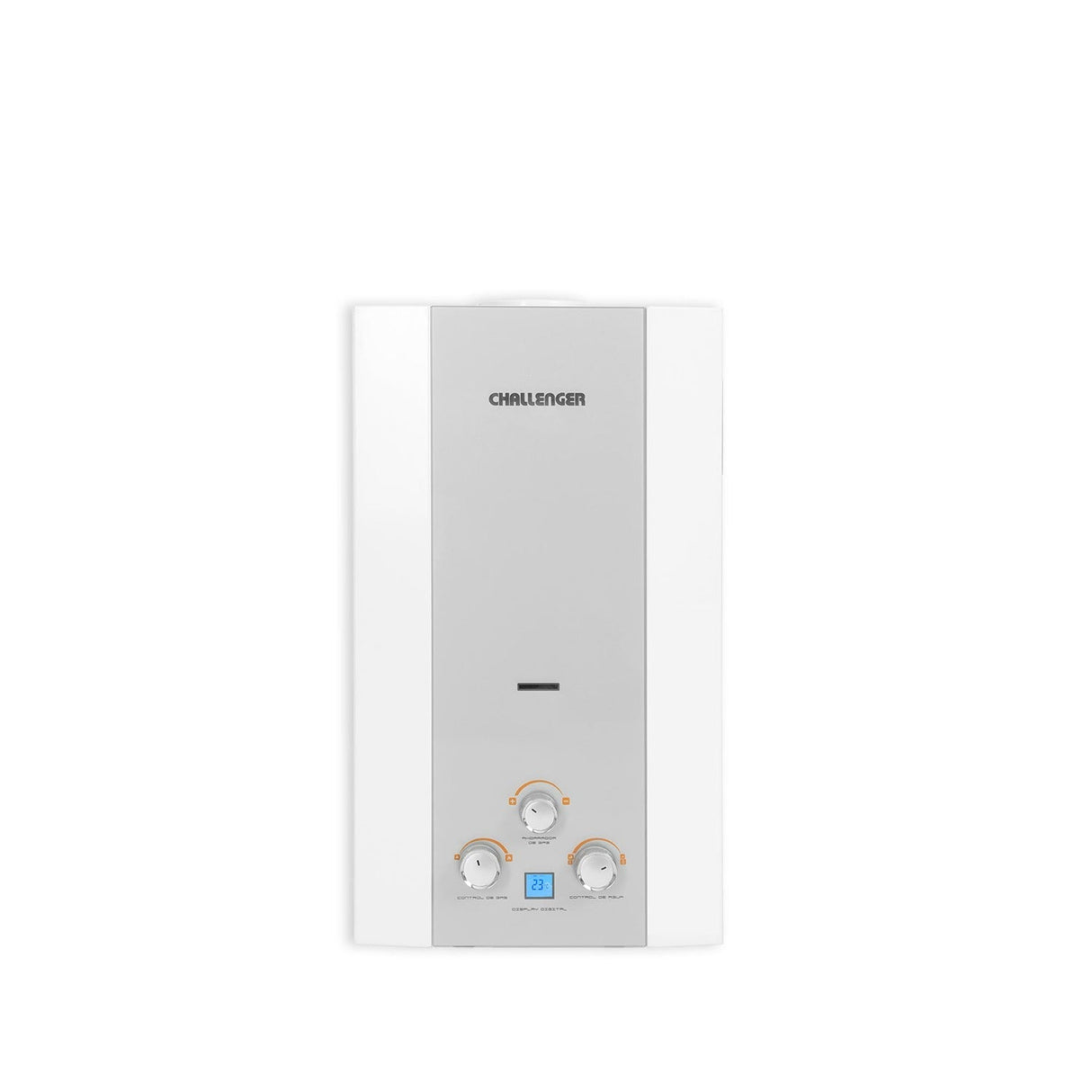Calentador WHG 35 cm Blanco a Gas de Tiro Natural para 10 Litros - Electrodomesticos | Bylmo
