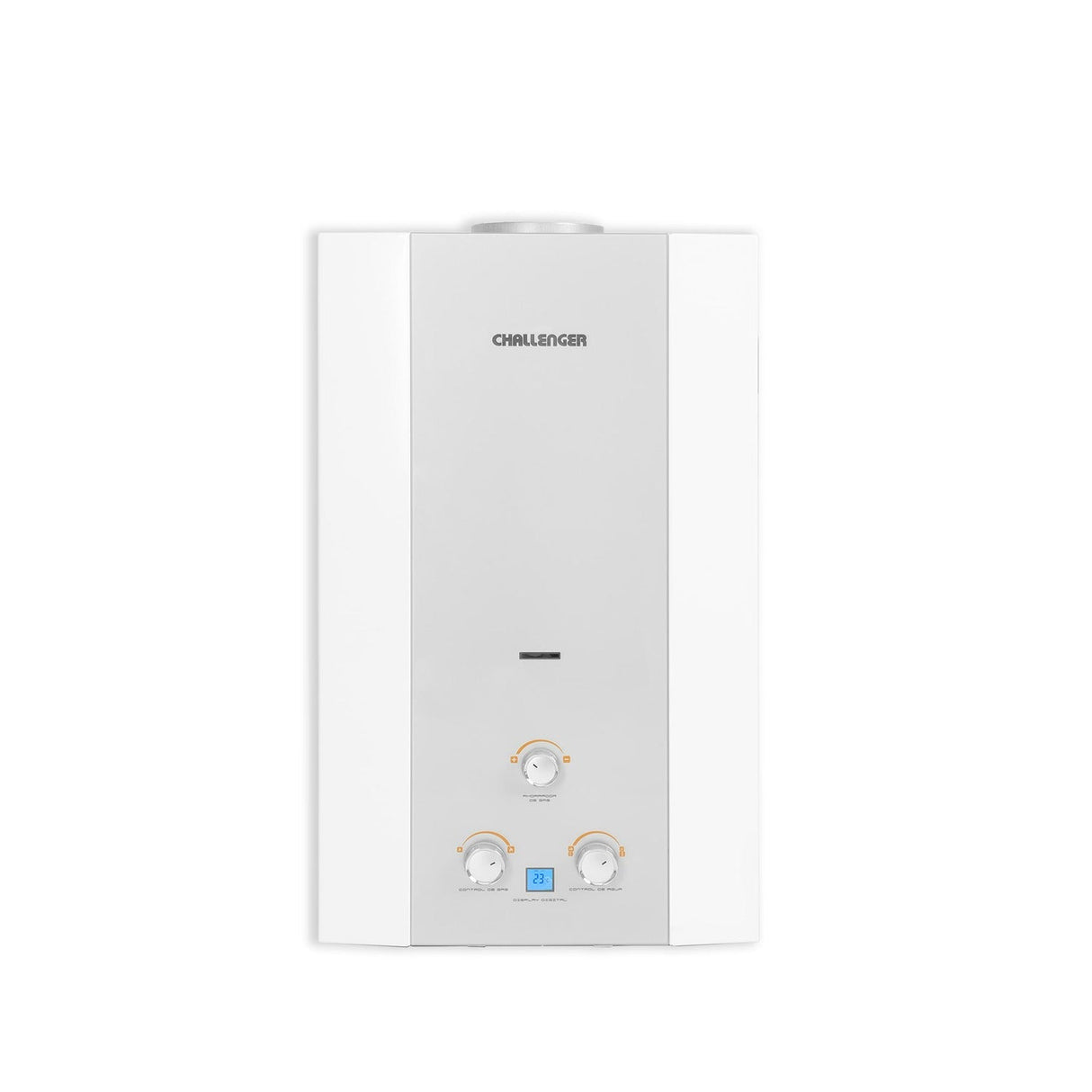Calentador WHG 42 cm Blanco a Gas de Tiro Natural para 16 Litros - Electrodomesticos | Bylmo