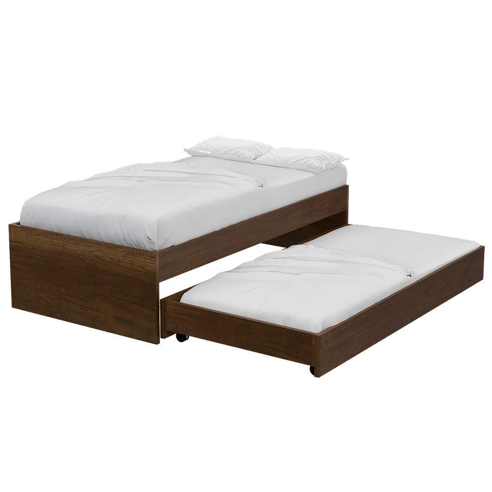 Cama Tarima Florencia Caramelo 200x49cm para Colchón Sencillo 100 X 190 Cm - Camas | Bylmo