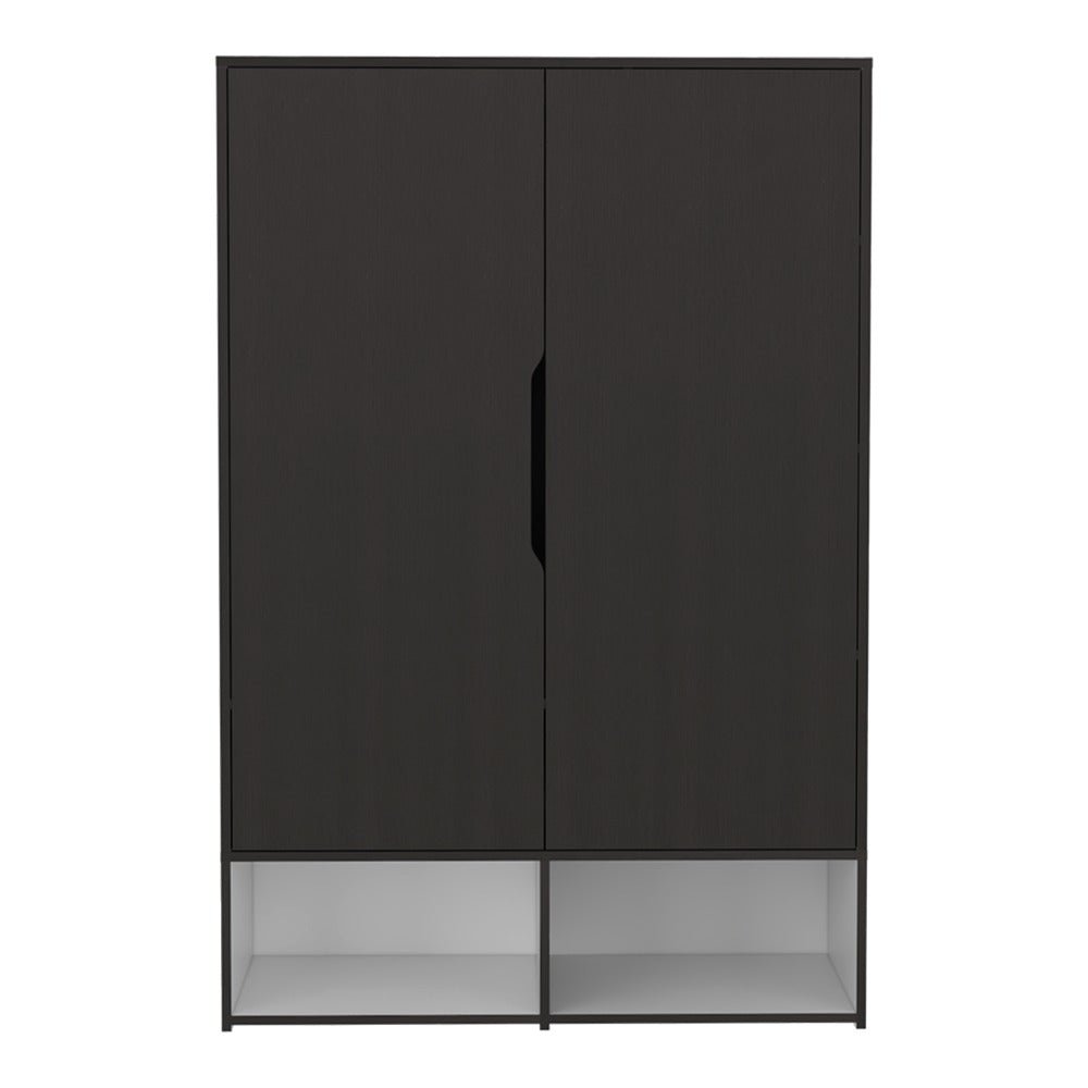 Closet Armario Wengue 100 cm con Zapatero y Percheros - Closets | Bylmo