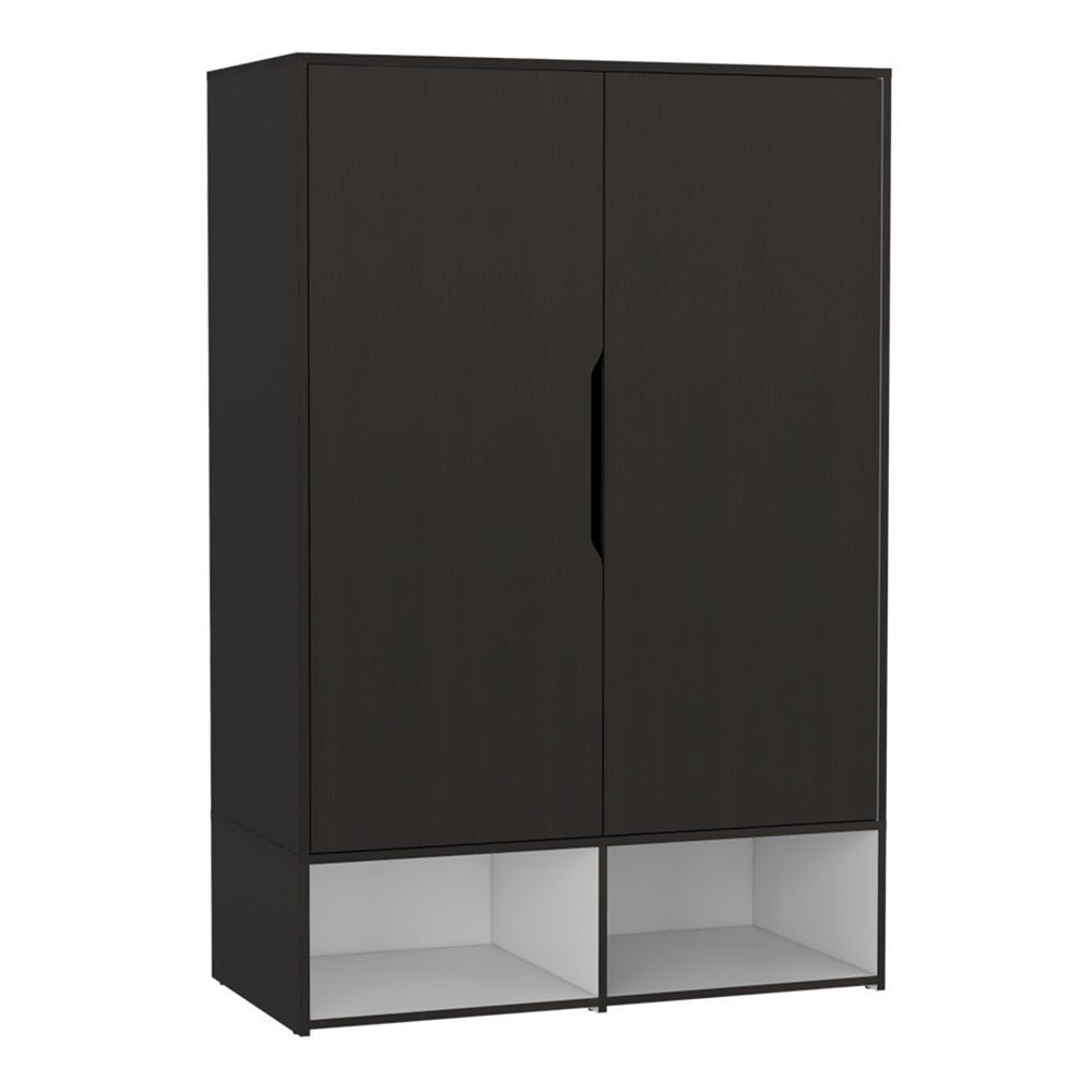 Closet Armario Wengue 100 cm con Zapatero y Percheros - Closets | Bylmo