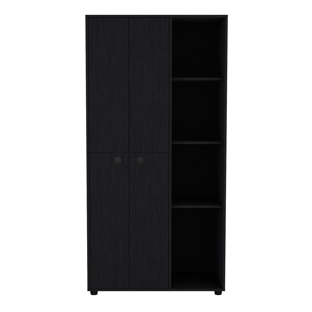 Closet Misuri Wengue 182 cm Con Colgadero de Ropa y Un Cajón - Closets | Bylmo