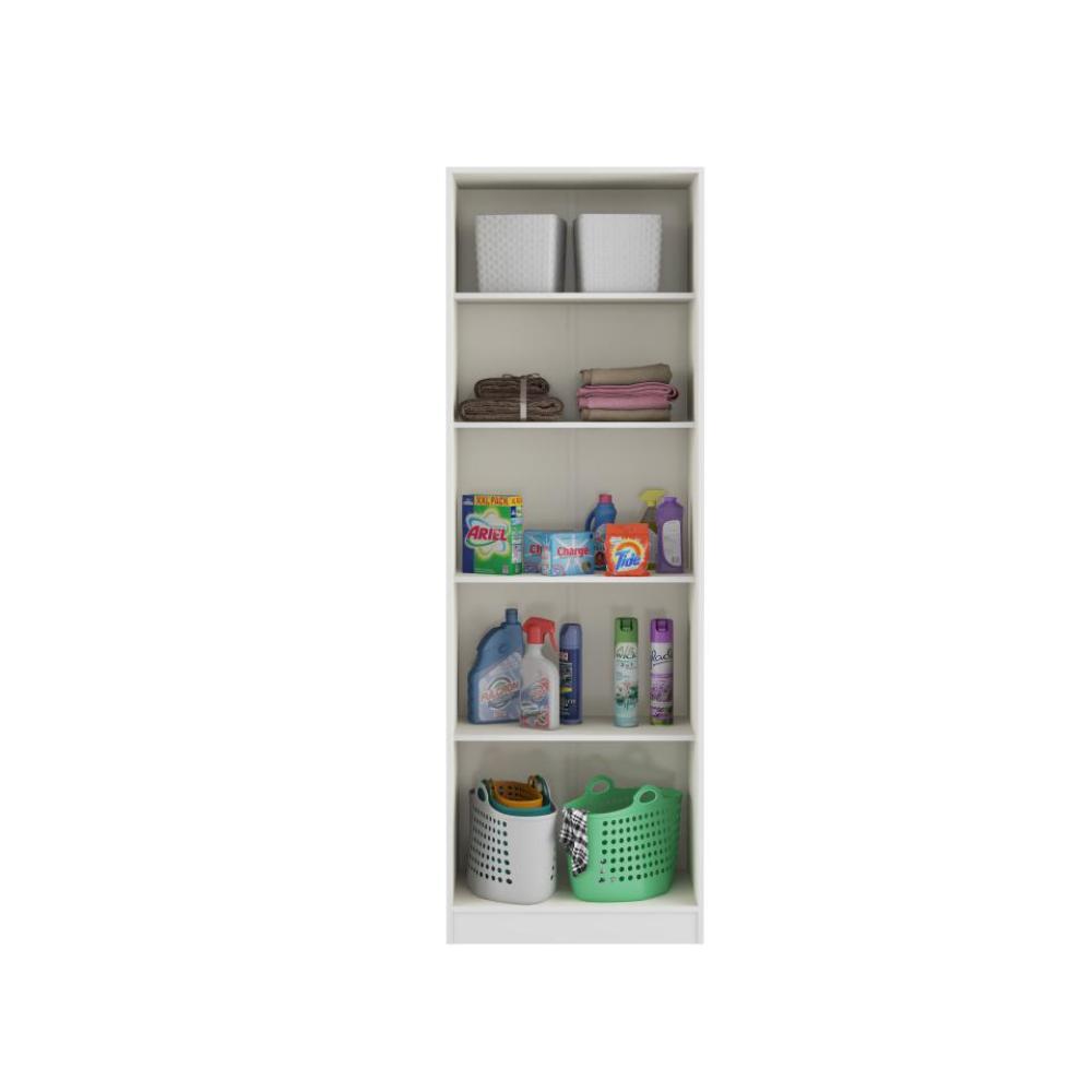 Alacena Ajara Blanco 56x169cm con Dos Puertas - Muebles Organizadores | Bylmo