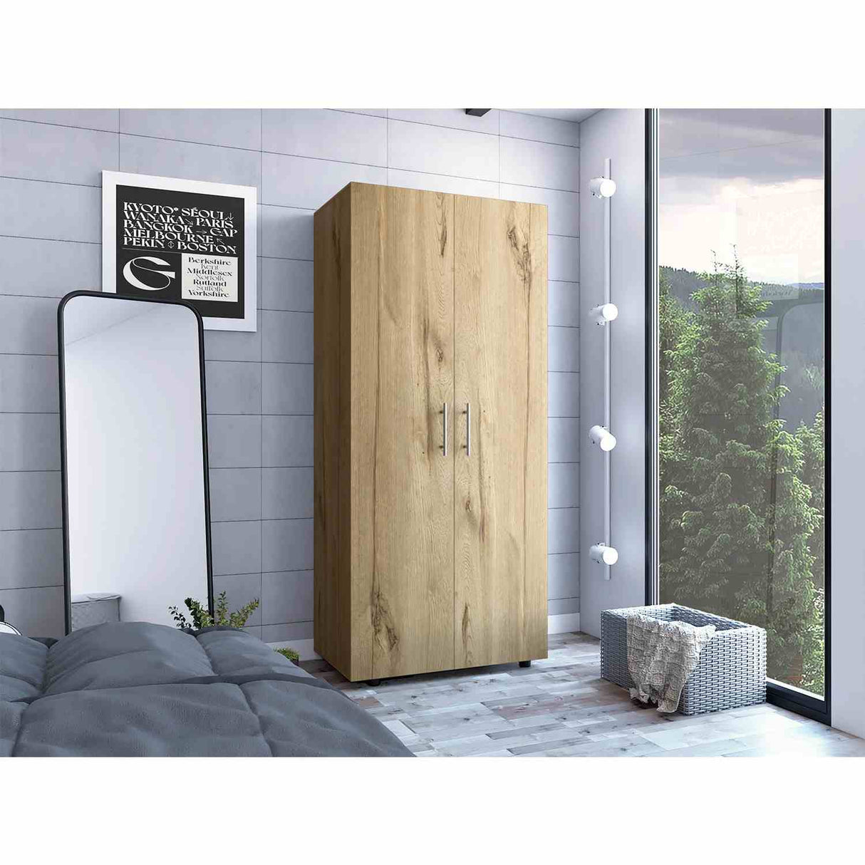 Closet Tera Duna 80x180cm sin Cajones con 3 Entrepaños - Closets | Bylmo