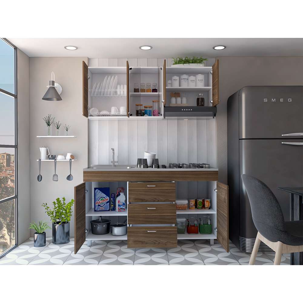 Cocina Lumina Gales 150 cm Sin Mesón - Cocinas | Bylmo