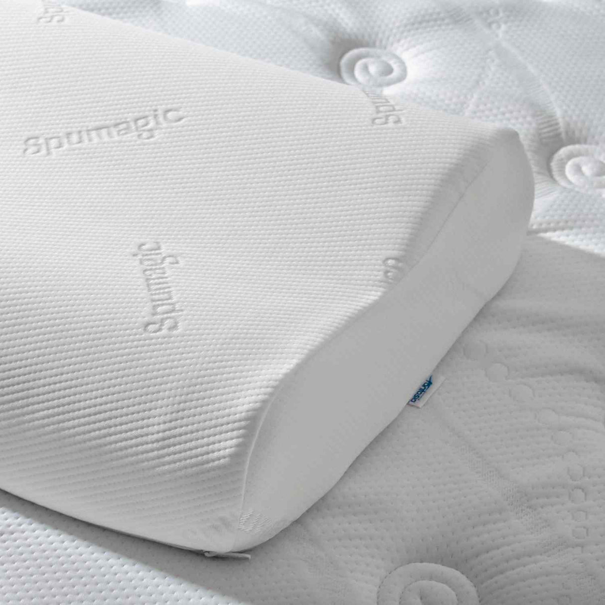 Combo 2 Almohadas Spumagic Luxu Espuma Viscoelástica Blanco 39 cm Termosensible - Almohadas | Bylmo