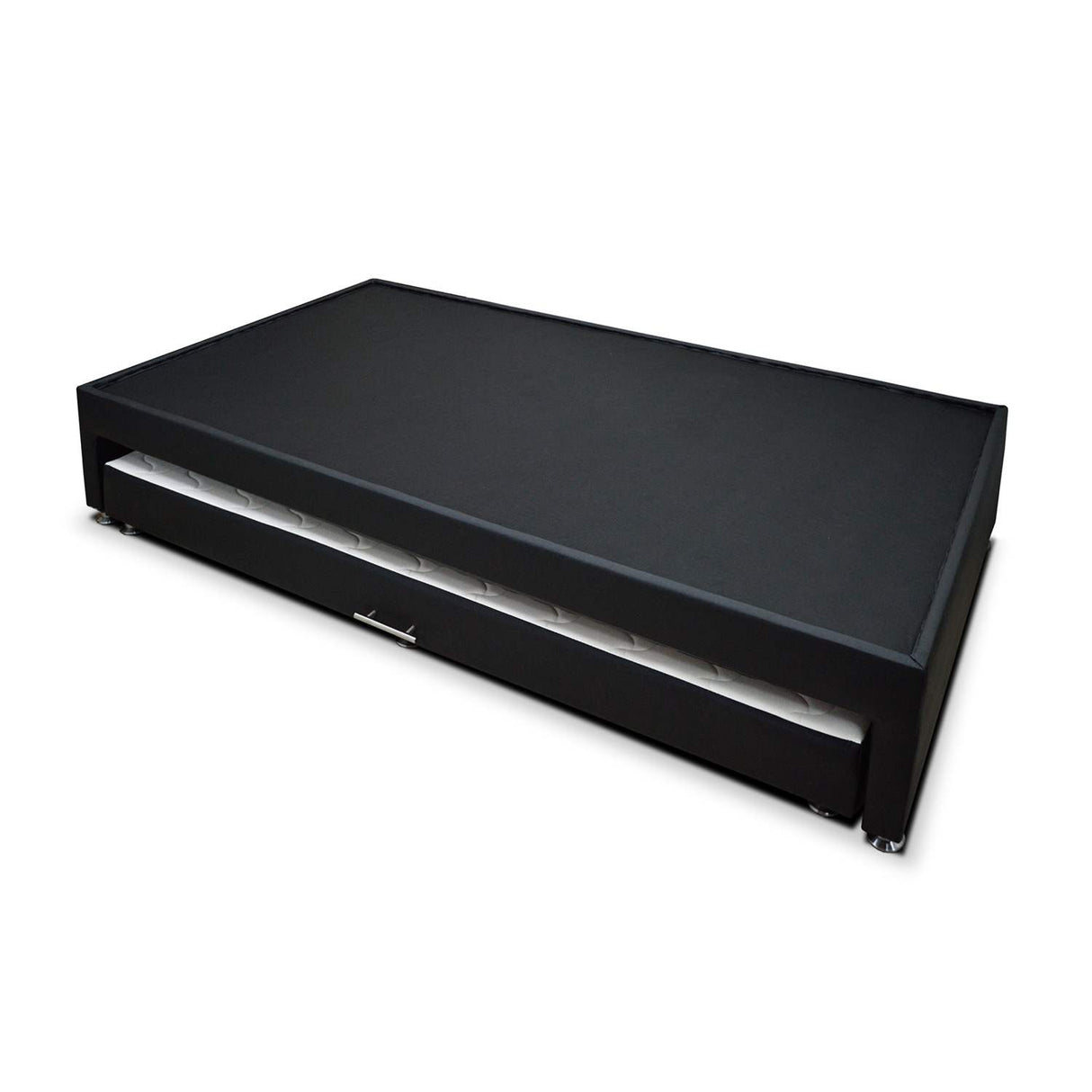 Combo Cama Tarima y Colchón Dreamer Negro Sencilla 100 cm Rectangular con Una Almohada - Combos Habitacion | Bylmo