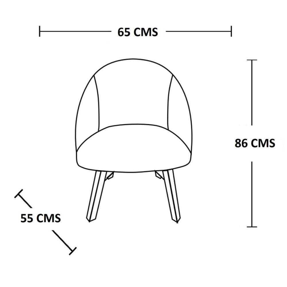 Combo Poltrona, Puff y Mesa para TV Azul 110 cm - Sillas | Bylmo