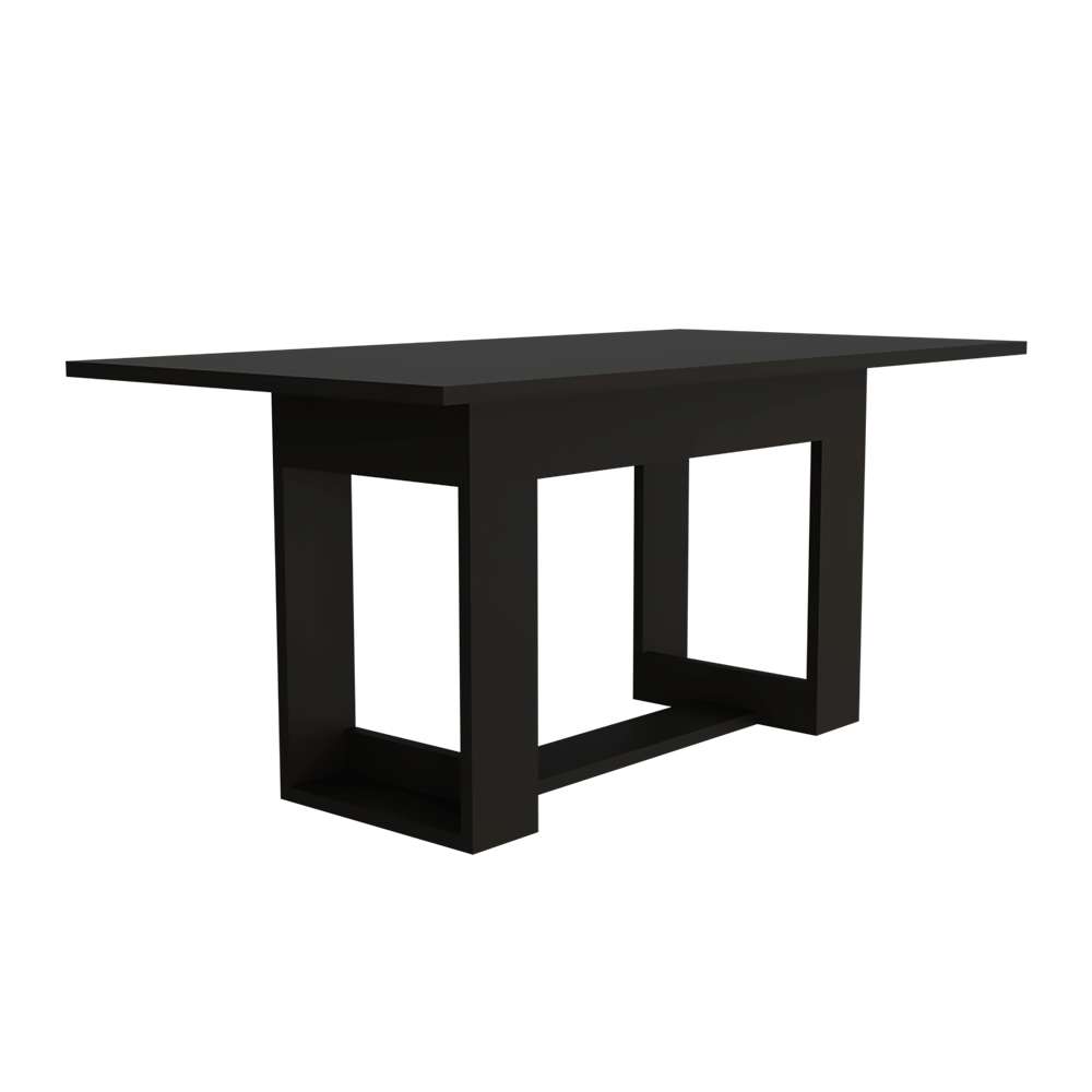 Comedor Volterra Wengue 160x74.05cm Rectangular de Seis Puestos y sin Sillas - Comedores | Bylmo