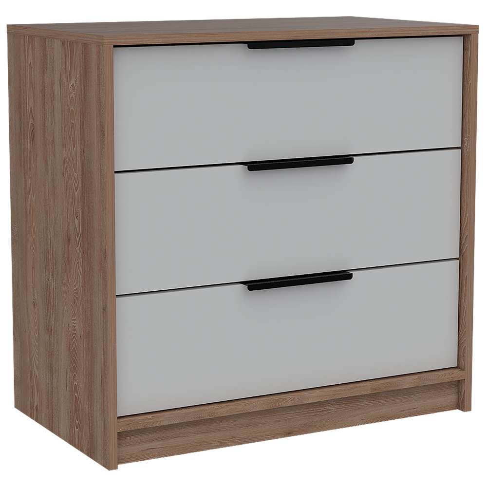 Cómoda Kaia Plus Miel 70x68.7cm De Tres Hileras con Tres Cajones - Cajoneras | Bylmo