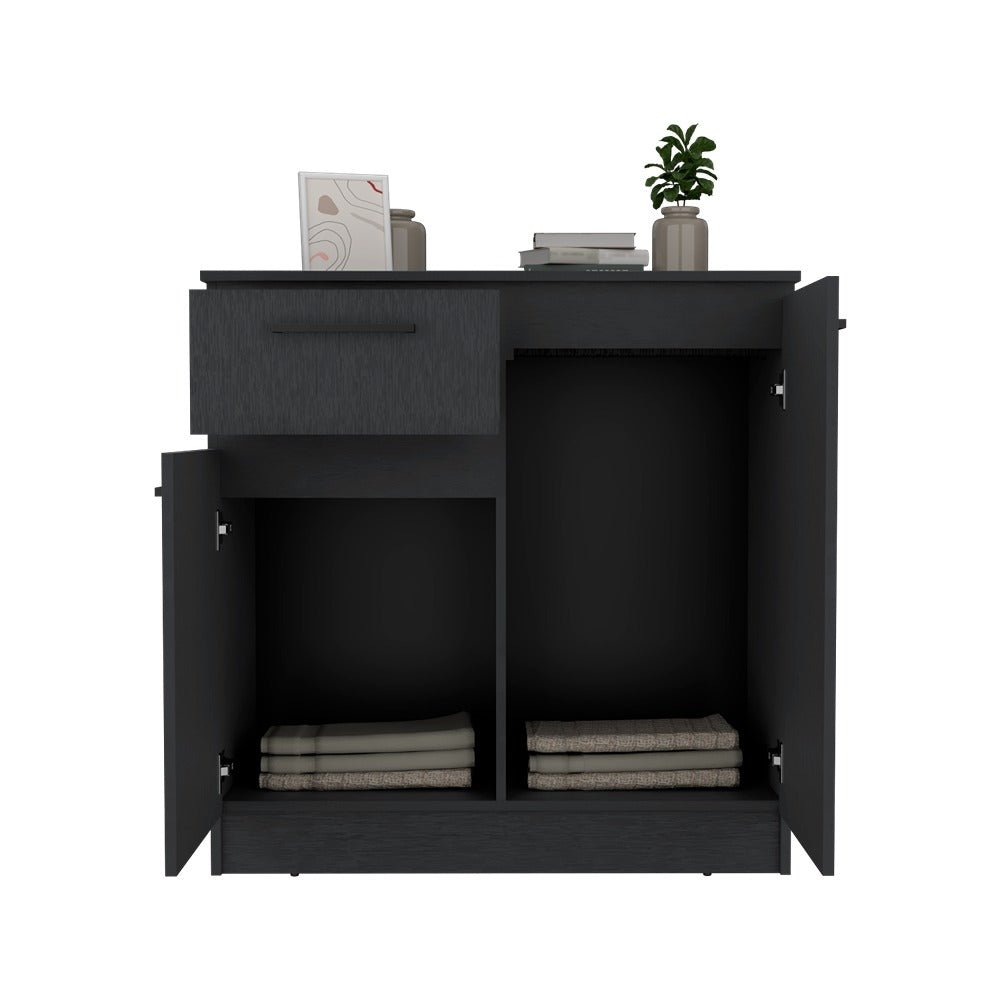 Cómoda Wengue 91x94cm De Dos Hileras con Dos Cajones - Cajoneras y Comodas | Bylmo