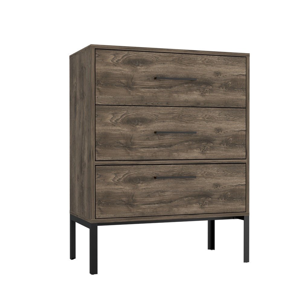 Cómoda Soho Bellota 70 cm con Dos Cajones y Una Puerta - Cajoneras | Bylmo