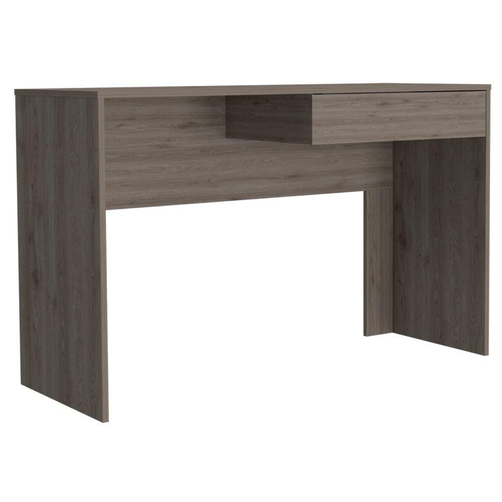 Escritorio Acre Ceniza 120 cm con Cajón - Escritorios y Archivadores | Bylmo