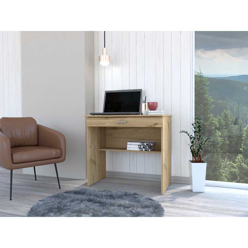 Escritorio Edificie Duna 80 cm con Cajón y Entrepaño - Escritorios y Archivadores | Bylmo