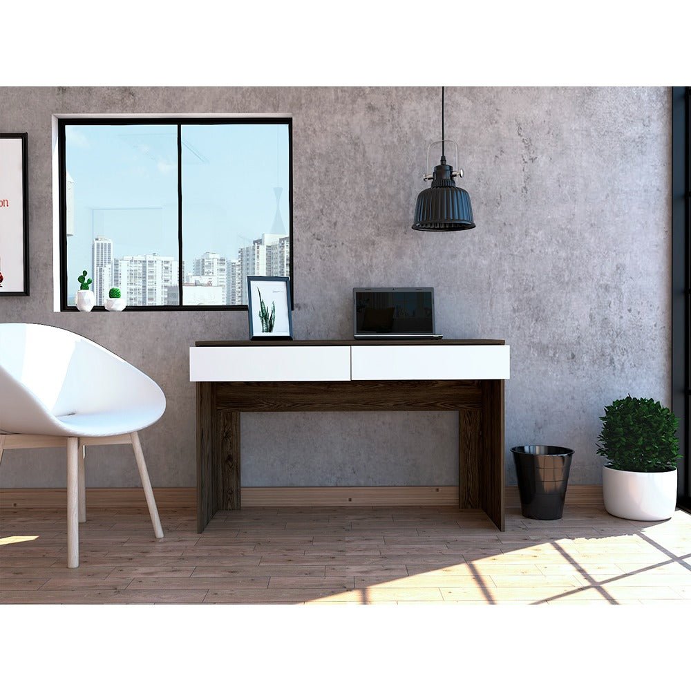 Escritorio Acre Coñac 120 cm con Cajones - Escritorios y Archivadores | Bylmo