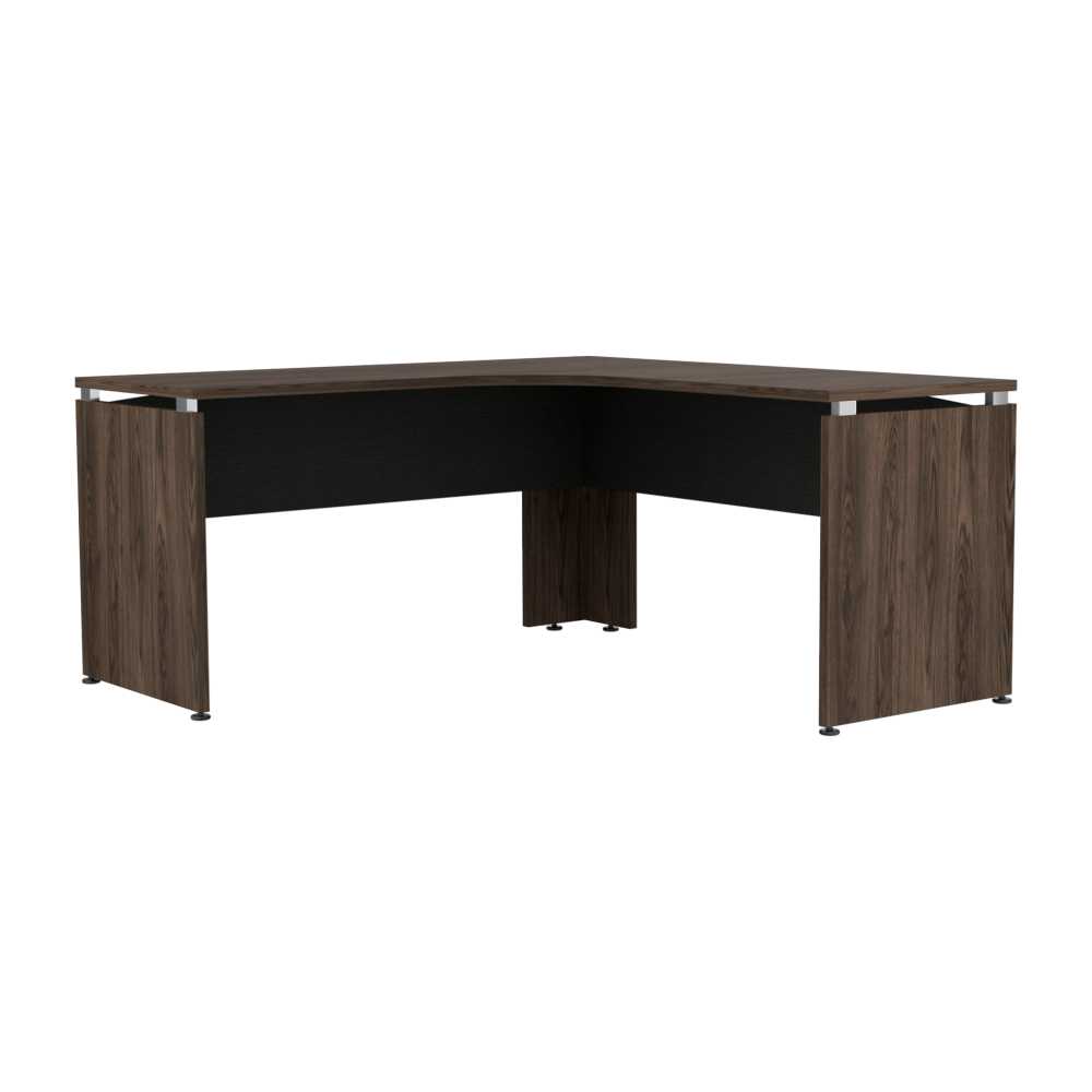 Escritorio en L Home Office Coñac 160x160cm sin Cajones - Escritorios y Archivadores | Bylmo