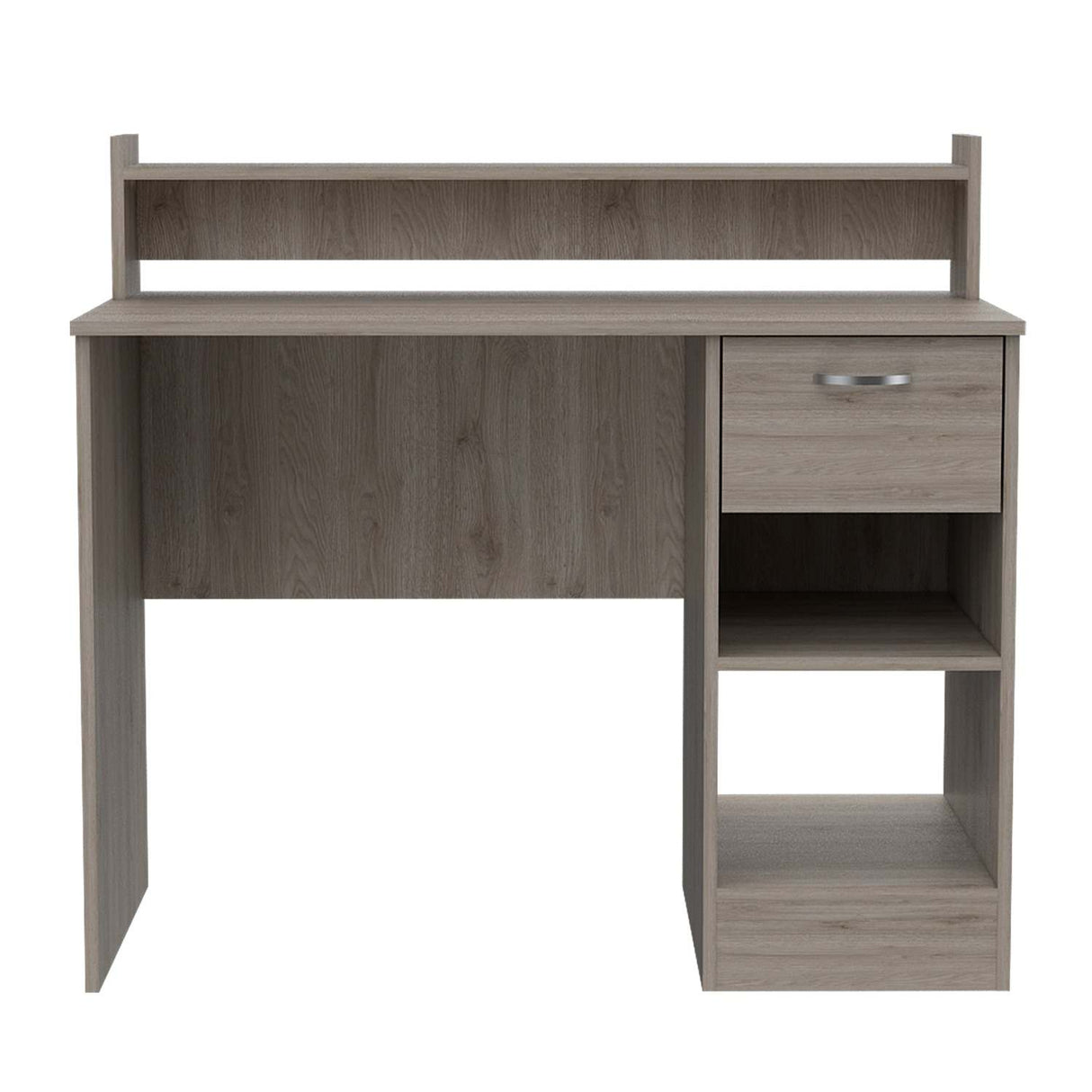 Escritorio Manaos Wengue 93 cm con Un Cajon y Entrepaños - Escritorios | Bylmo