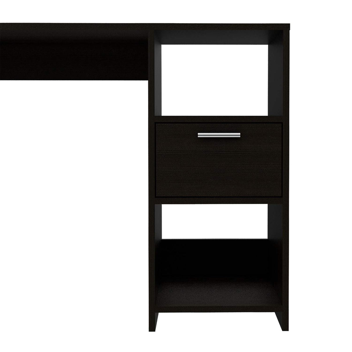 Escritorio Omma Wengue 110 cm con Cuatro Entrepaños - Escritorios | Bylmo
