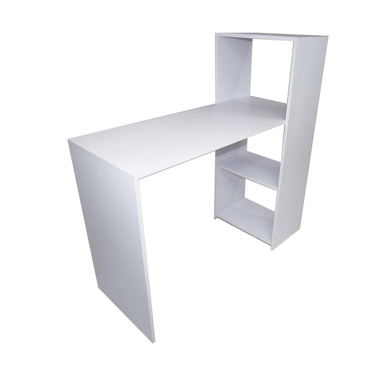 Escritorio Queen Blanco 110 cm con Biblioteca - Escritorios | Bylmo